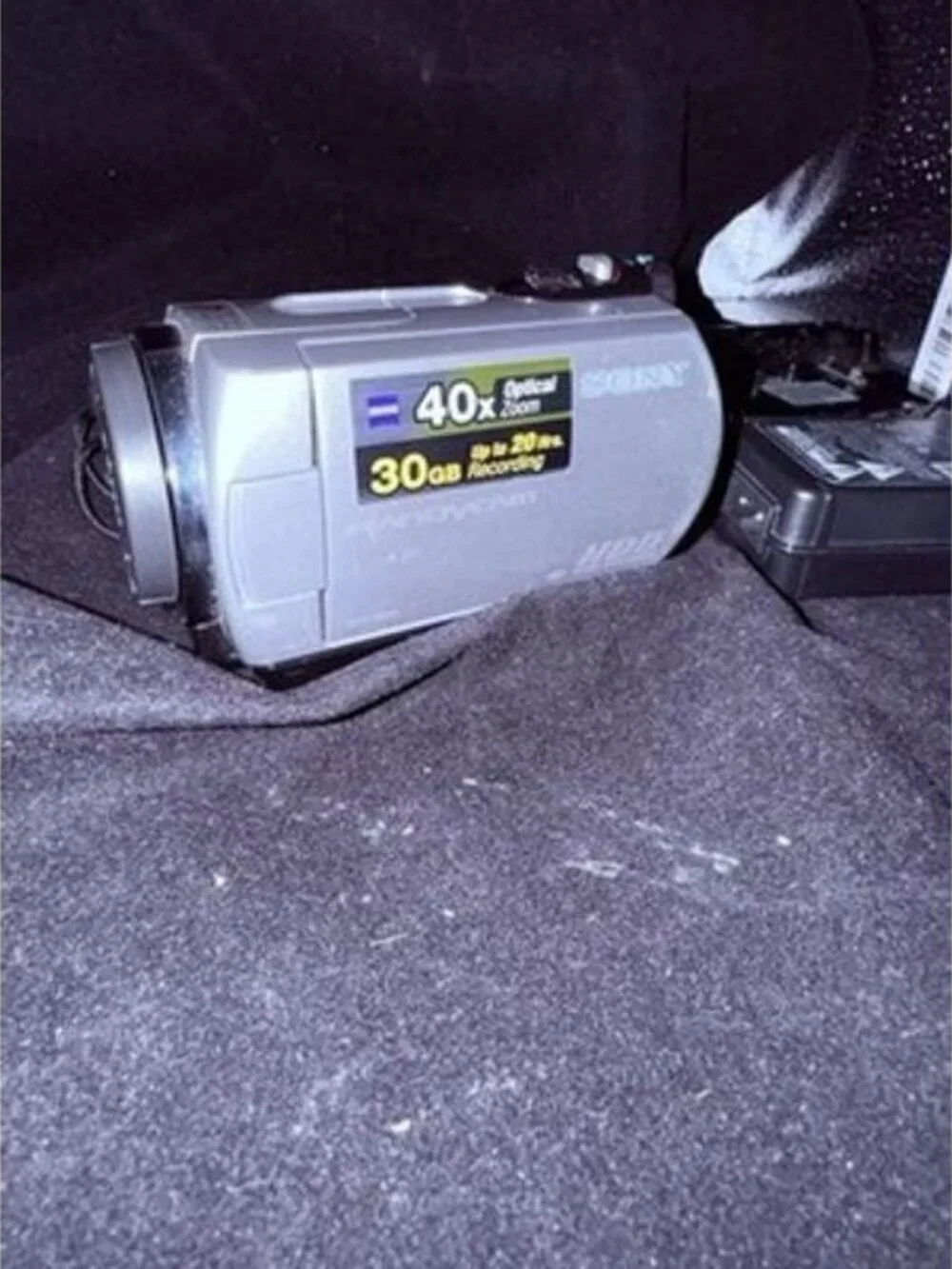 Sony Handycam DCR-SR42 HDD Camcorder Bundle Y2K NightShot 40x Zoom TESTED